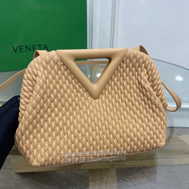 Bottega veneta高端女包 8546B BV寶緹嘉2021包包最新triangle倒三角手提單肩斜挎包三角包  gxz1248